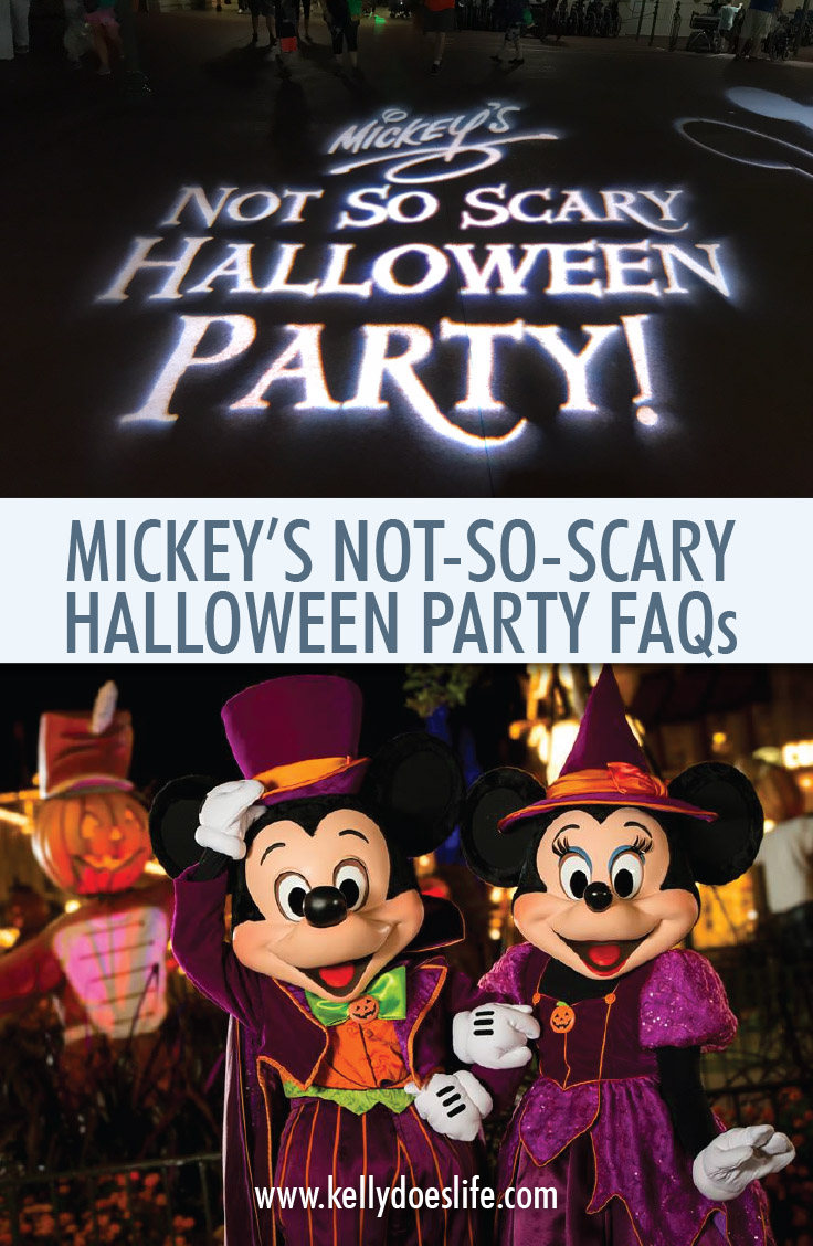 Mickey’s Not So Scary Halloween Party FAQ - Kelly Does Life