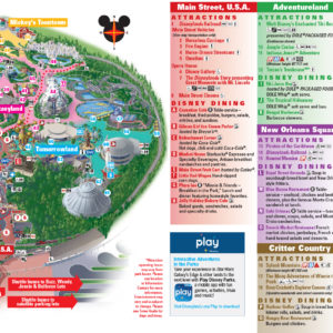 Disneyland Map 2019