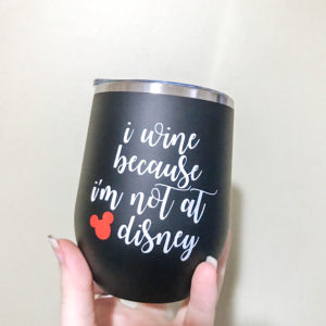 DIY Disney Wine Tumbler